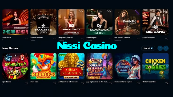 available types of Nissi Casino bet including pre-match live express and system bets